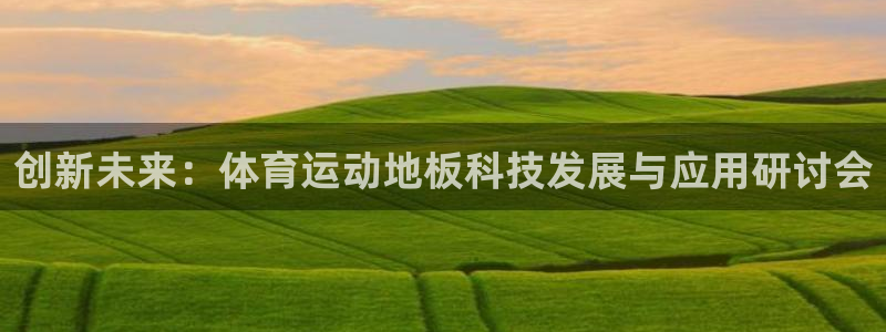 oety欧亿：创新未来：体育运动地板科技发展与应用研讨会